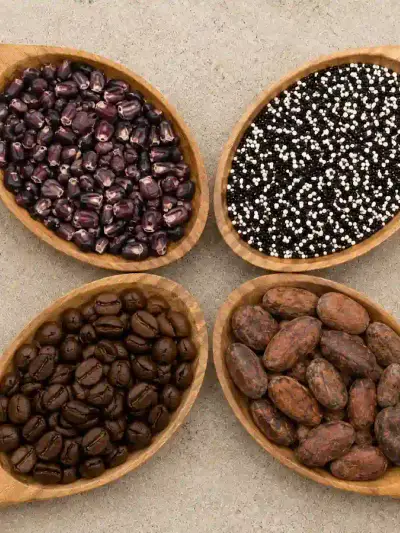 Ingredientes peruanos y maltas